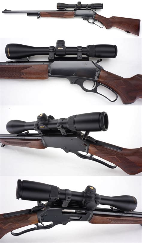 Marlin Model 1895 Lever Action Rifle 45 70 Govtwith Nikon