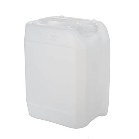 5 Litre Plastic Natural Un Approved Stackable Jerry Can With 51mm Neck 280g