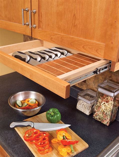 8 Brilliant Ideas For Storing Kitchen Knives The Owner Builder Network