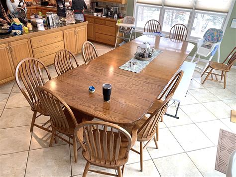 family friendly dining table Family & kid friendly dining room ideas