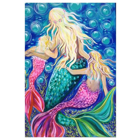 Mermaids 8x10 Fine Ocean Art Print By Shannon Mcintyre Etsy