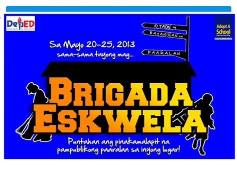 Brigada Eskwela 2013 Narrative Report