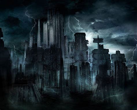 Dark City Backgrounds Wallpaper Cave