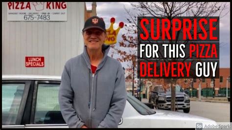 Pizza Delivery Guy Shoked After The Community Surprises Him With This
