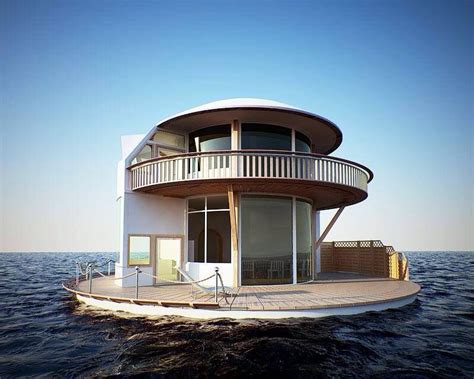 Floating Home Unusual Homes Floating House Water House