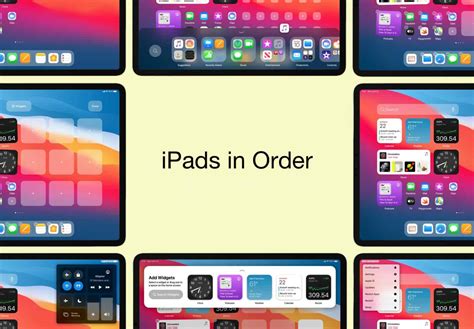Ipads In Order Every Model W Specs From 2010 To 2021 Worldoftablet