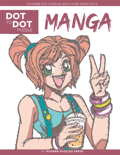 Buy Manga Dot To Dot Puzzle Extreme Dot Puzzles With Over 15000 Dots