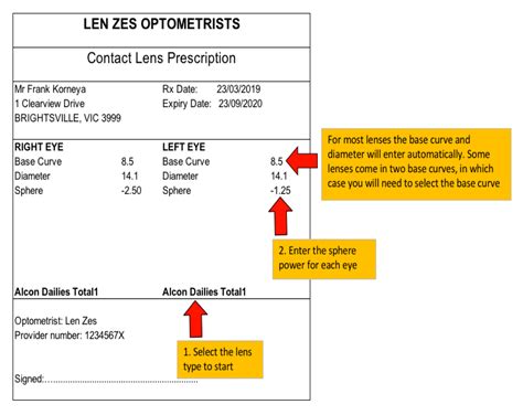 About Contact Lens Prescriptions Total Contacts