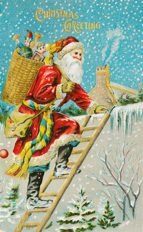 Merry Christmas Vintage Art Free Stock Photo Public Domain Pictures