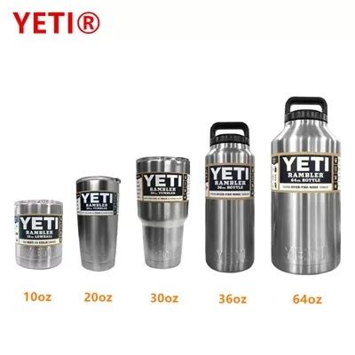Qoo10 - 64oz 36oz 30oz 20oz 12oz YETI Mugs 304 Stainless Steel Cups