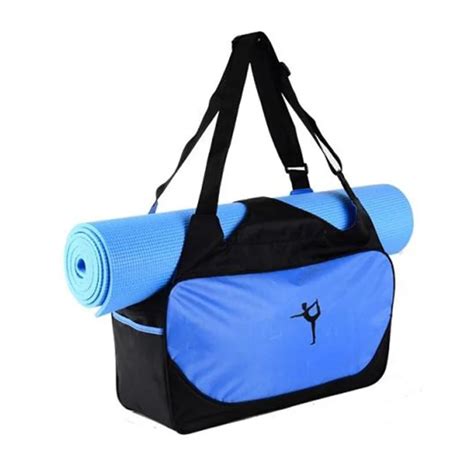 yoga bag waterproof backpack shoulder messenger sport handbag for women fitness duffel gym bag