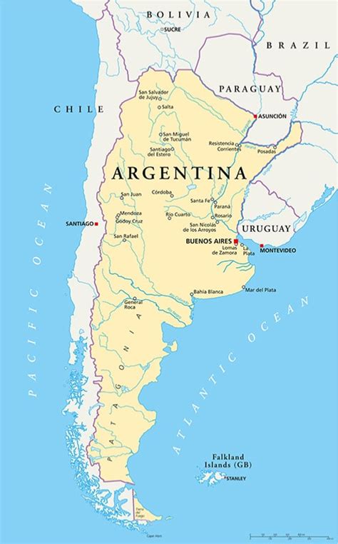 Top 19 Mejores Mapa De Argentina Con Sus Provincias Y Ríos En 2022
