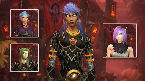 Enhance Your Blood Elf Or Druid With New Customizations Mmo Champion