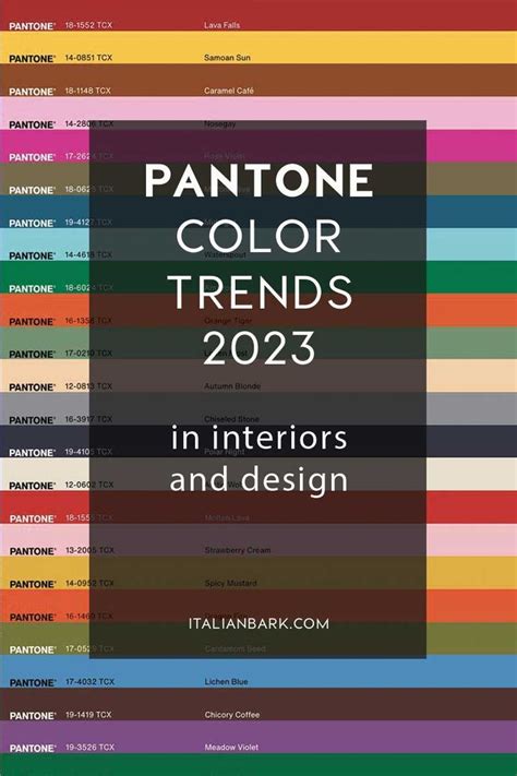 Pantone Fall Winter Colors 2022 2023 Trends Pantone Fall Pantone
