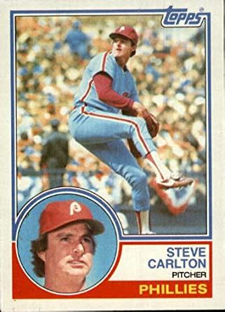 Buy from multiple sellers, and get all your cards in one shipment. Amazon.com: 1983 Topps Baseball Card #70 Steve Carlton Mint: Collectibles & Fine Art