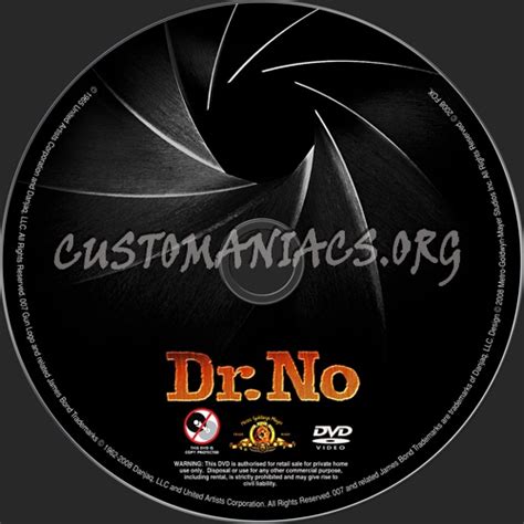 Dr No Dvd Label Dvd Covers And Labels By Customaniacs Id 72589 Free