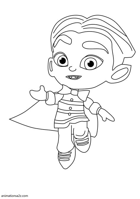 Alberto scorfano thinks he's pretty wise for his fourteen years. Super Monsters coloring pages