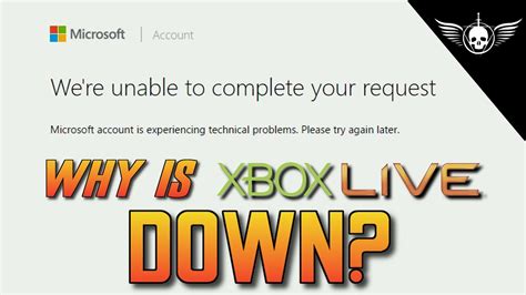 Why Is Xbox Live Down Global Outage Of Microsoft Services Youtube