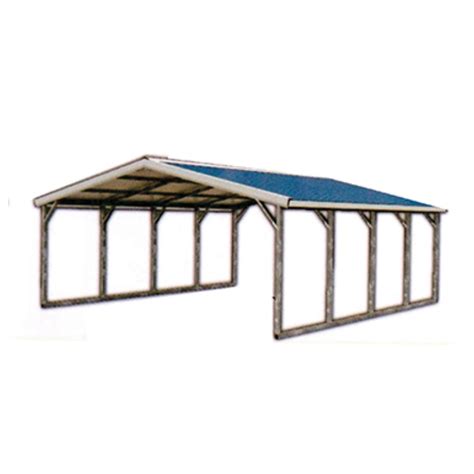 My suggestion is to nail 2 2x4s together and use a bottle jack to support. Mobile Home Carport Awning Supports - Carports Garages