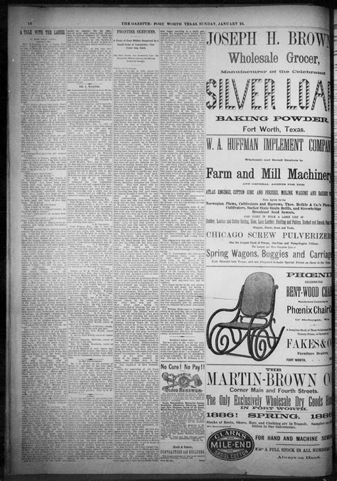 Fort Worth Daily Gazette. (Fort Worth, Tex.), Vol. 11, No. 180, Ed. 1
