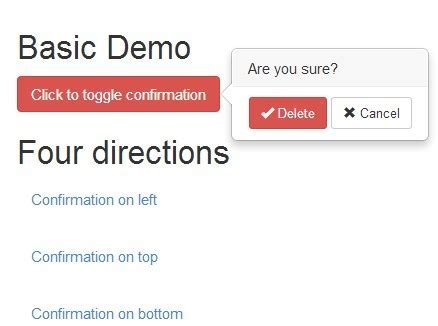 Clean Jquery Confirmation Dialog Plugin With Bootstrap Popovers