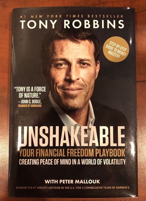 Unshakeable Your Financial Freedom Playbook By Tony Robbins 2017
