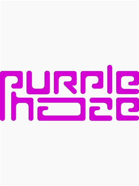 Purple Haze Clean Sticker For Sale By Ginsunuva Redbubble