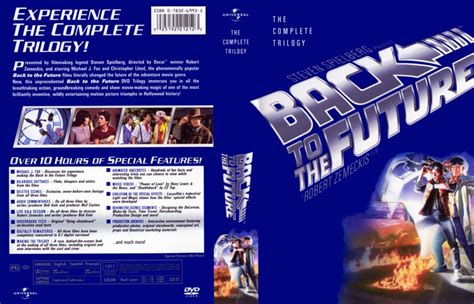 Back To The Future Trilogy Movie Dvd Custom Covers 225back To The