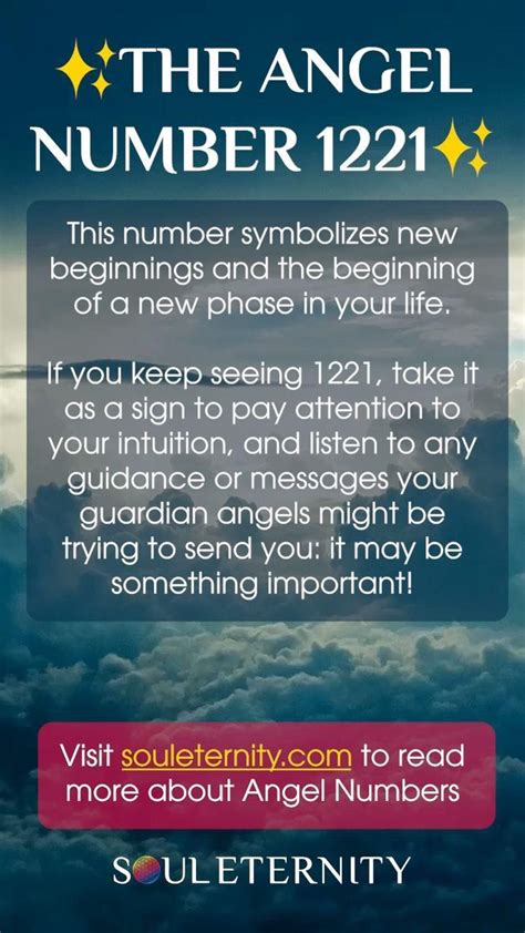 The Meaning Of Angel Number 1221 And What It Symbolizes Artofit