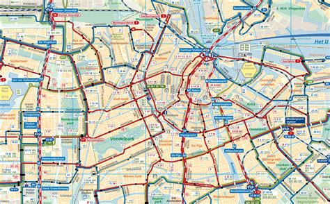 Papel Sedante Maravilloso Tram 2 Amsterdam Route Map Vientre Taiko
