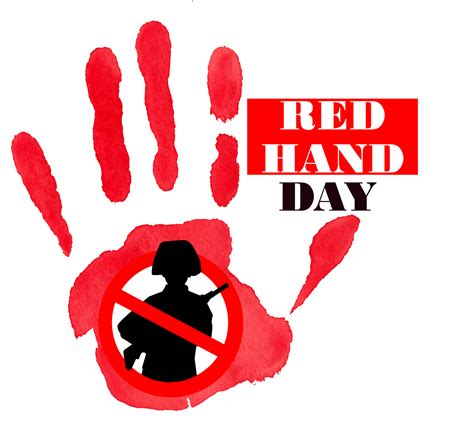 Carolina Gutiérrez Red Hands Day