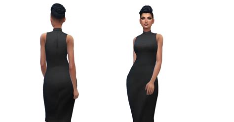 Sims 4 Custom Content And Clothing Pencil Dress Sims 4 Sims 4 Cas