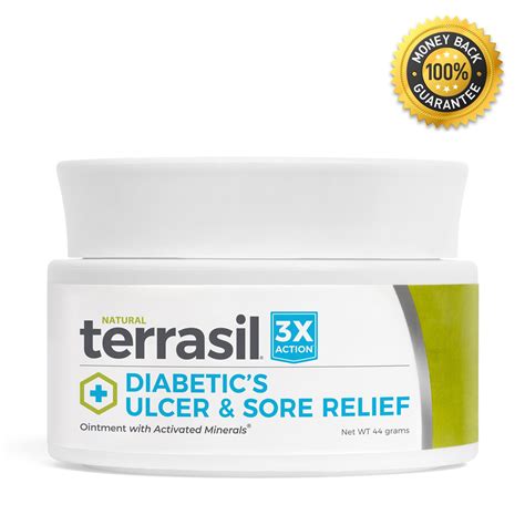 Diabetic Ulcer Cream And Sore Relief With Natural Ingredients By Terrasil