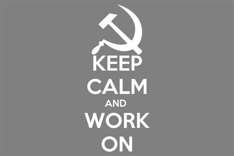 Keep Calm And Work On Poster Ryder Keep Calm O Matic