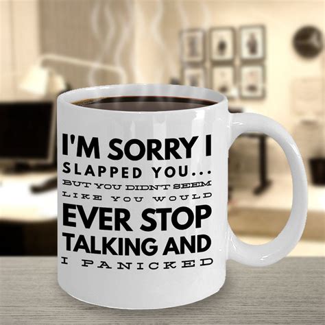 Slap Mug For Men Gifts For Women Funny Coffee Mug For Her Inappropriate