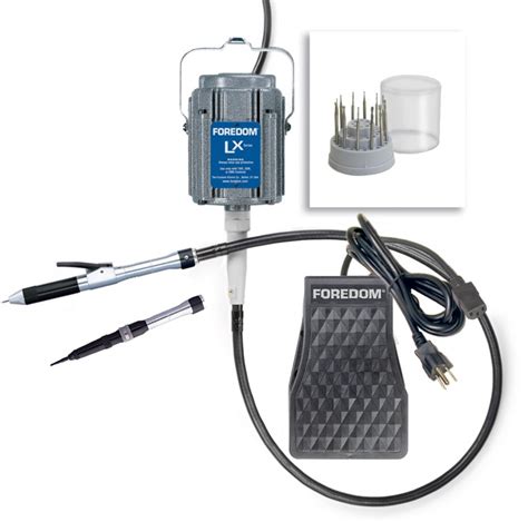 k 2245 deluxe stone setting kit with 2 handpieces foredom electric company