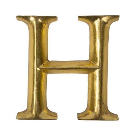 H&s rakes are versatile and deliver more capacity to make your job easy. 12cm Gold Wooden Letter H - POSH Graffiti - Gilded Wooden ...
