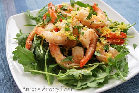 If making this ahead, get all the ingredients (except the avocados) ready to combine; Easy Chilled Marinated Shrimp- Amee's Savory Dish