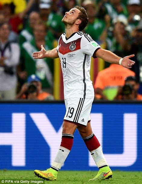 mario gotze won world cup for germany and has become national hero daily mail online