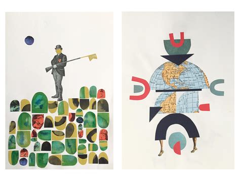 Collage Illustrations Rosie Handley