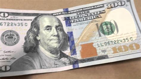 The serial number should correspond to the series. How To Tell if The New $100 Dollar Bill is Real - YouTube