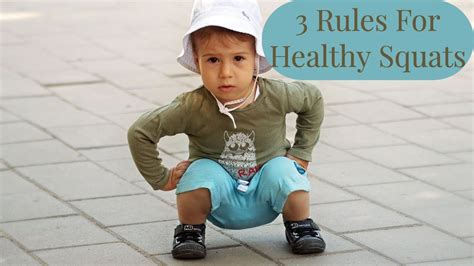 3 Rules For Healthy Squats Pain Free Squats YouTube