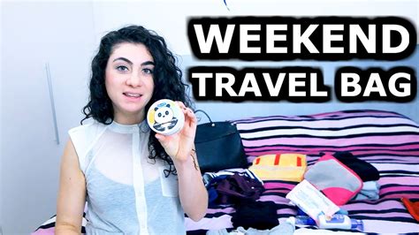 Whats In My Weekend Travel Bag Enterpriseme Tv Youtube