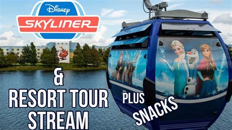 Live Skyliner And Resort Hopping Livestream Walt Disney World Youtube