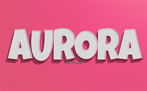 Download Imagens Aurora Fundo Com Linhas Rosa Papéis De Parede Com