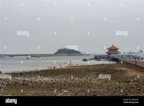 Chinese Tourists Travel Along Yellow Hi Res Stock Photography And