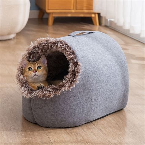 New Semi Enclosed Cat Litter Pad Kennel Winter Warm Pet Supplies Cat