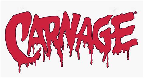 Carnage Logo Png Png Download Carnage Comic Logo Png Transparent
