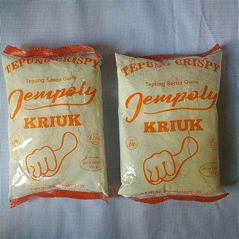 Jual Cap Jempol Tepung Crispy Isi Pcs Shopee Indonesia