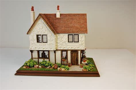 Miniature Miniatures Nell Corkin A Pargeted House